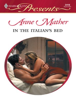 cover image of In the Italian's Bed
